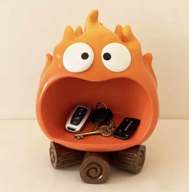 Bandeja de almacenamiento de llaves creativa para el hogar